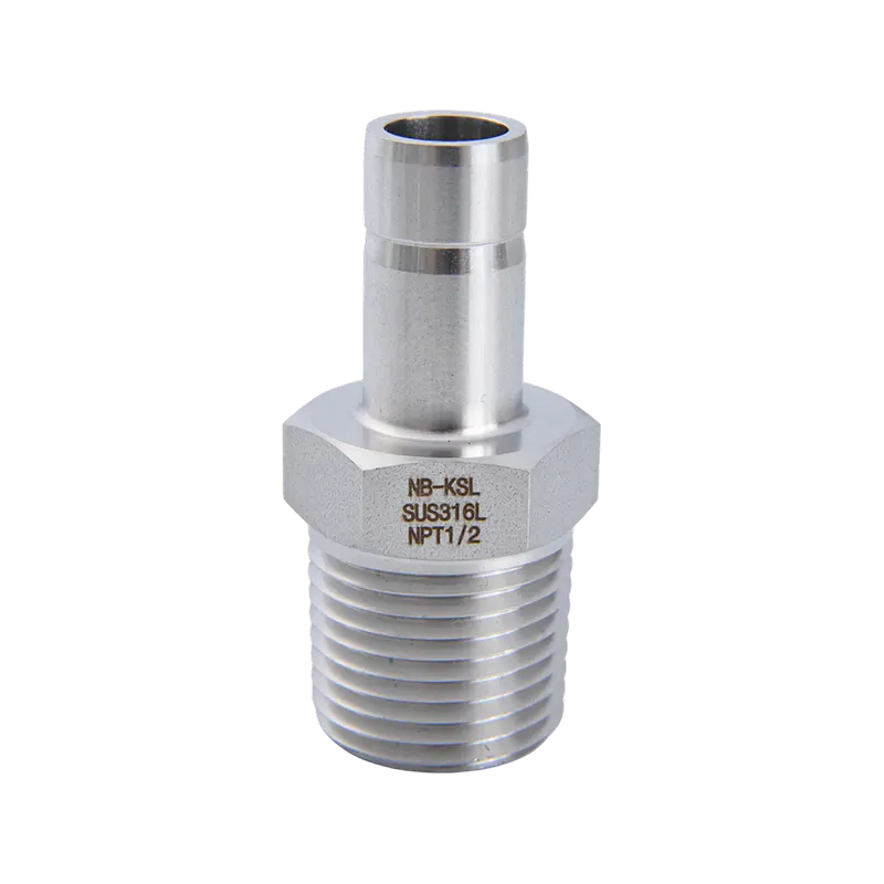 316L Stainless Steel Pipe sa Pipe Thread Adapter