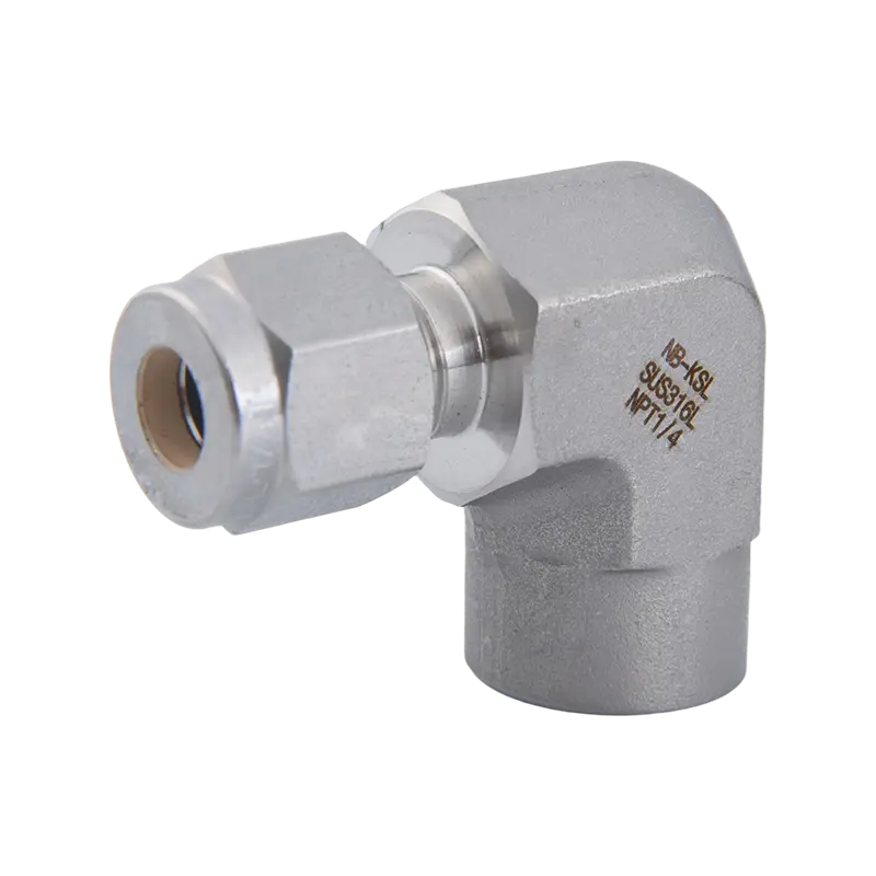 Compression fitting panloob na siko ng sinulid