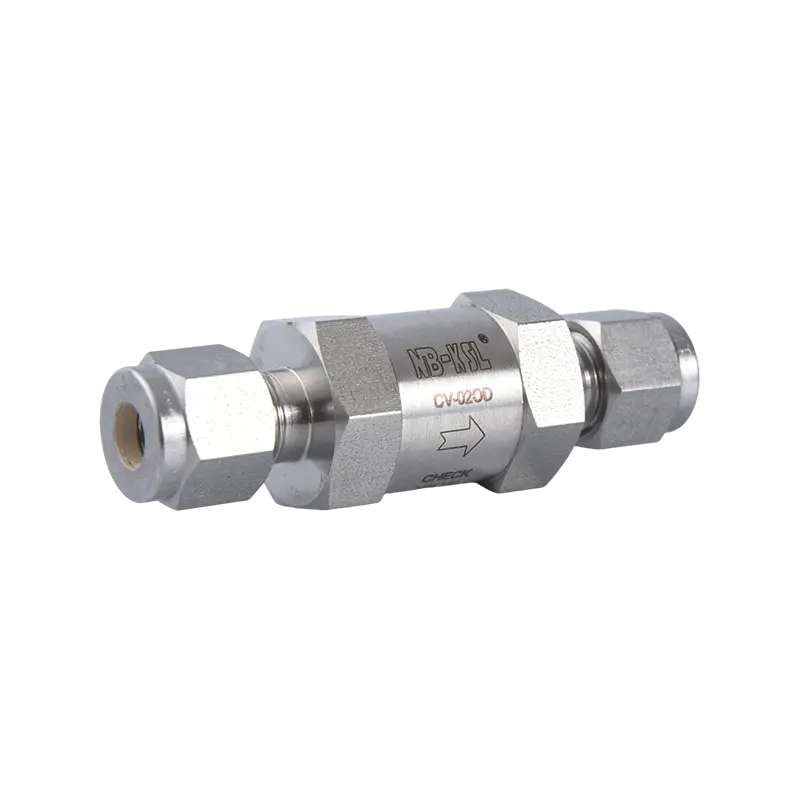 316L Stainless steel mini in line check valve